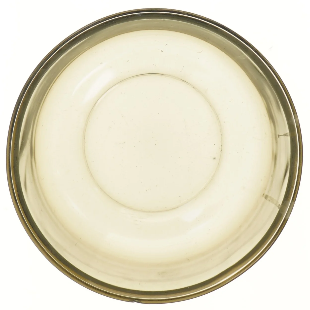 Rund glas skål (str. Ø 22,5 cm)