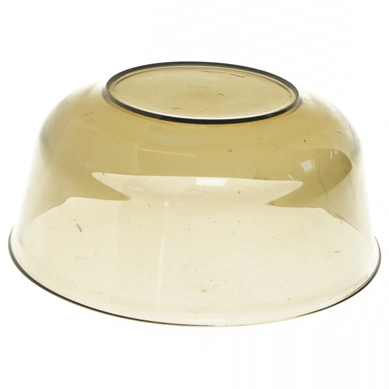 Rund glas skål (str. Ø 22,5 cm)