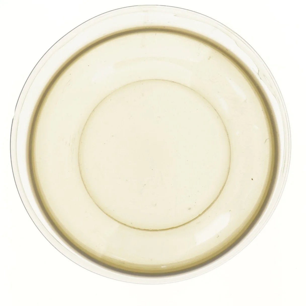 Rund glas skål (str. Ø 22,5 cm)