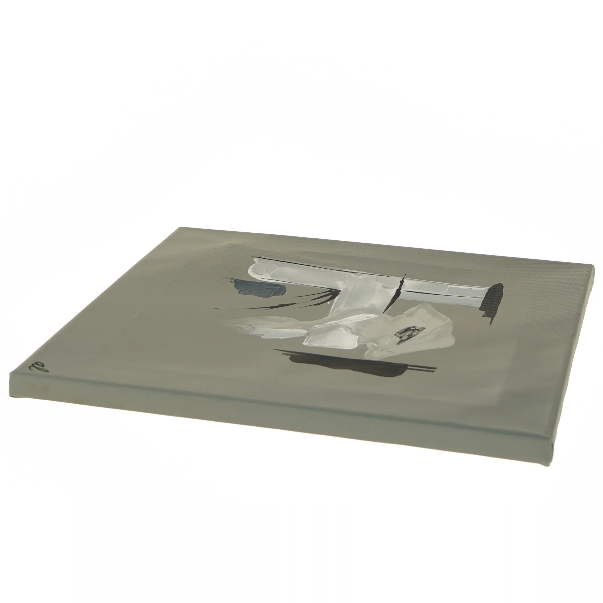 Moderne abstrakt maleri (str. 30x30x1,5 cm)