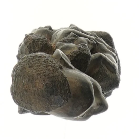 Træskulptur af mennesker (str. 24,5 cm)