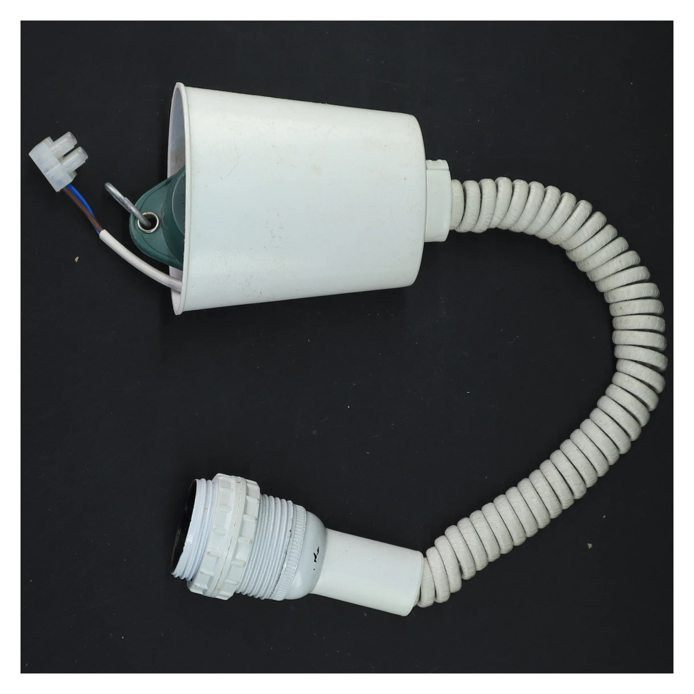 Loftlampe fatning med fleksibel arm (str. 45 cm)