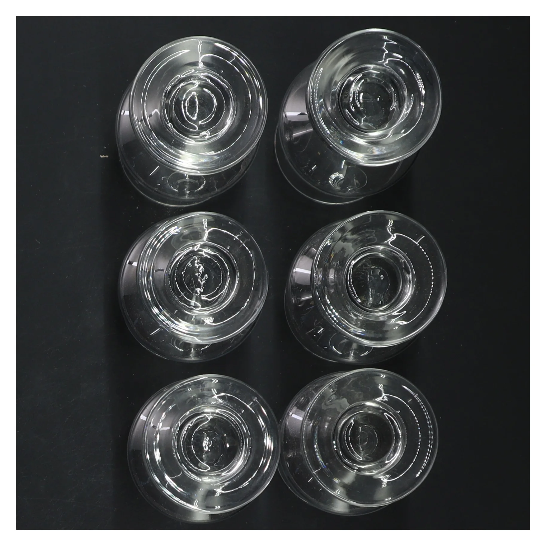 Sæt med 6 glas (str. 6 styk, 9 cm)