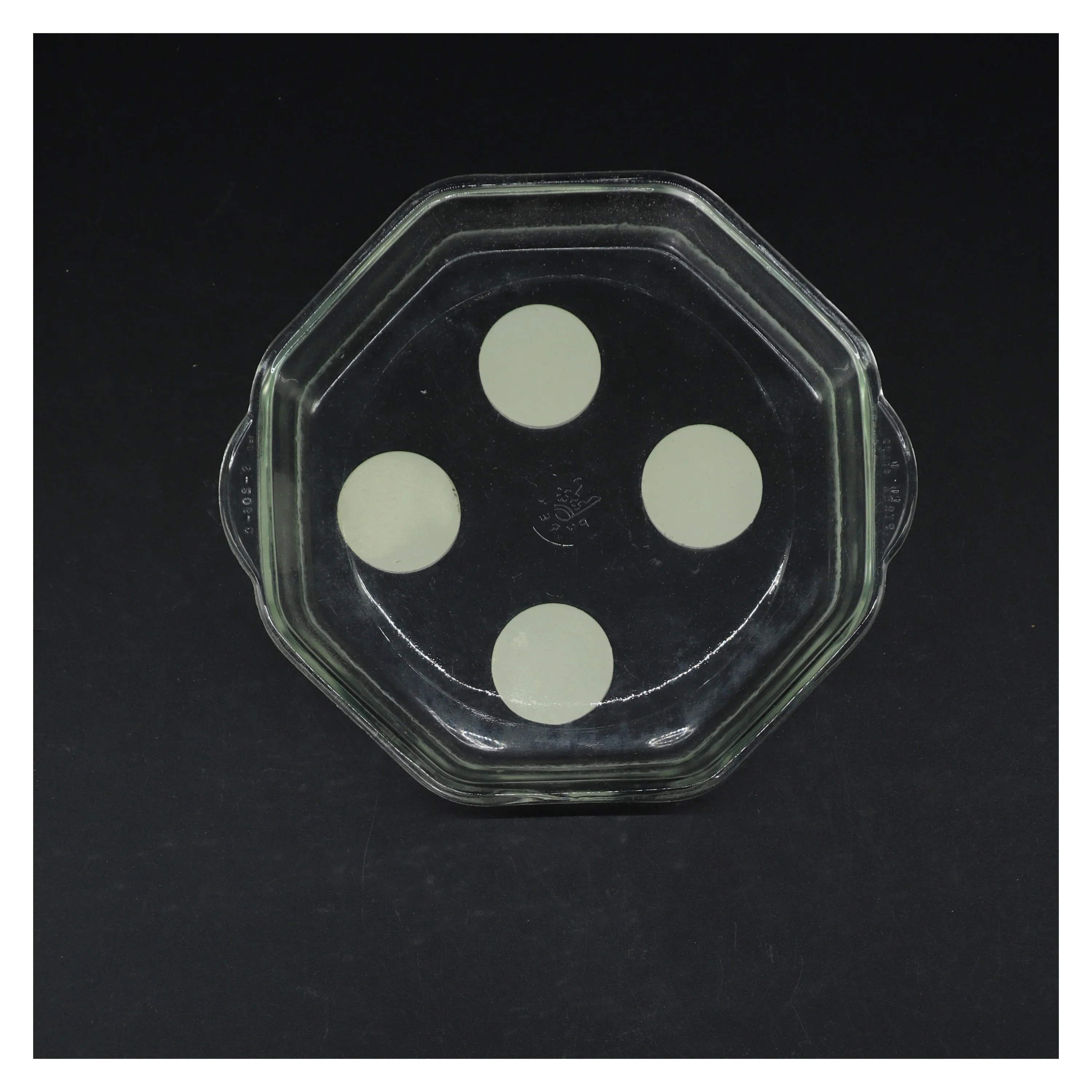 Glasfad med silikonedutter fra Pyrex (str. 22 cm)