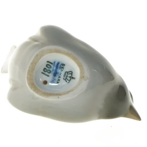 Royal copenhagen rødkælk Porcelænsfugl (str. 10x5 cm) fra Royal Copenhagen