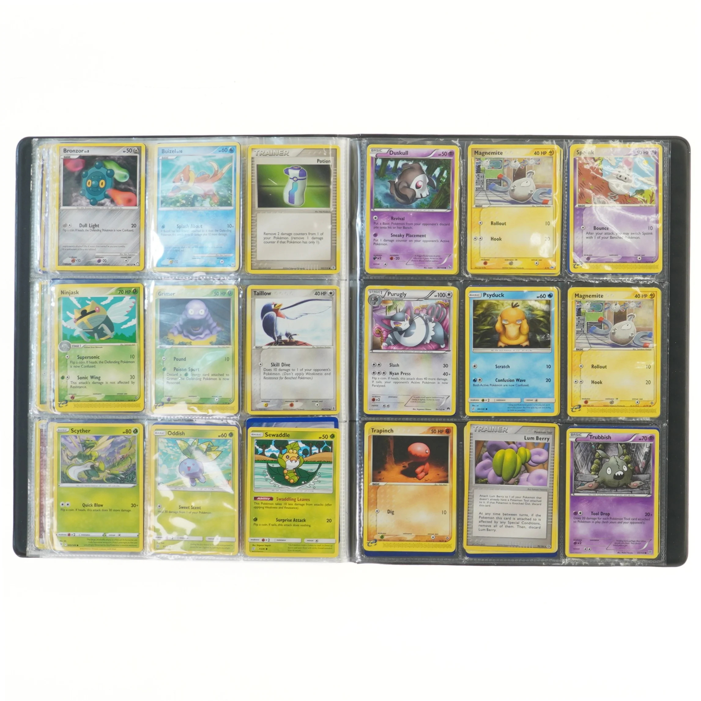 Pokemon kortmappe med kort fra Pokemon (str. 23x30 cm)