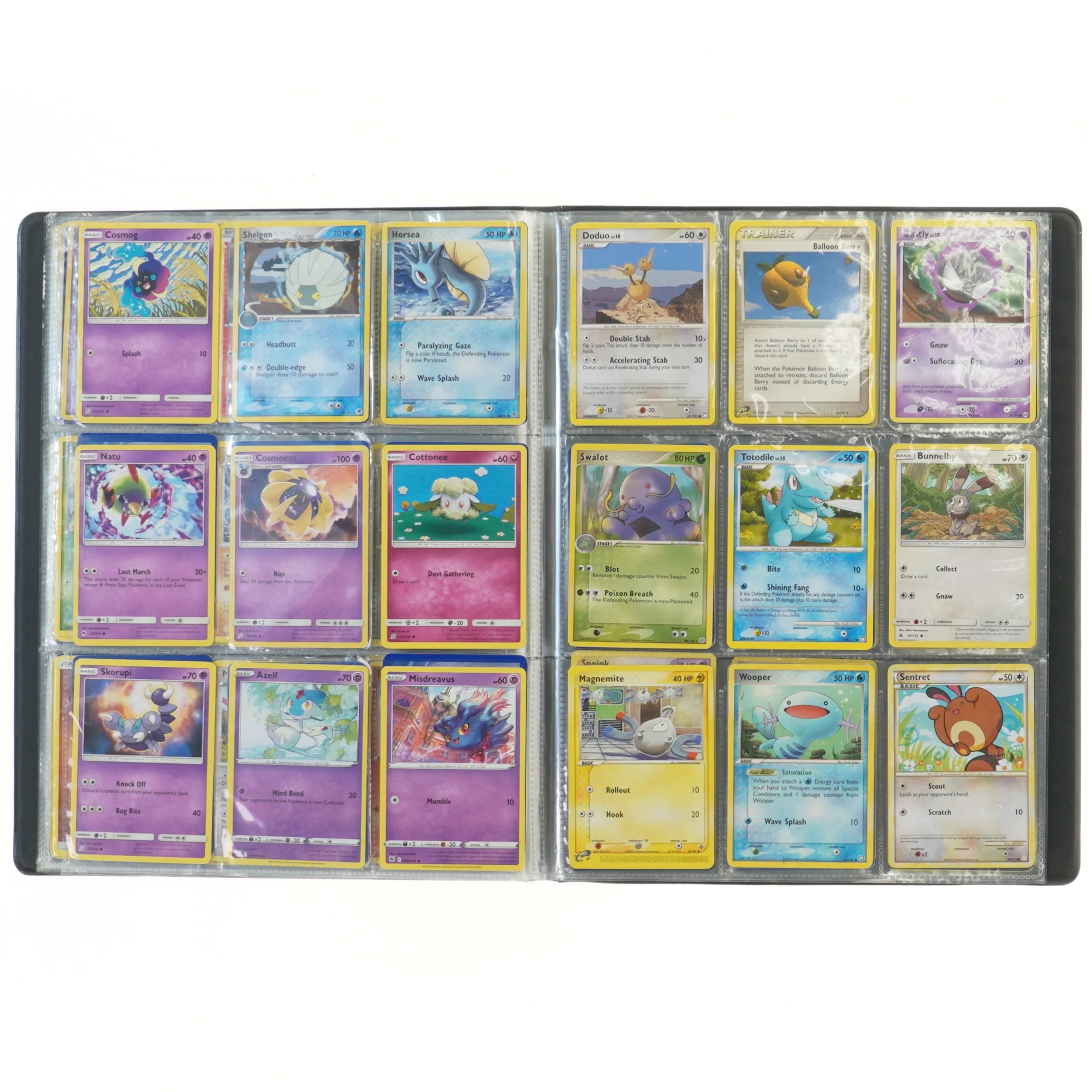 Pokemon kortmappe med kort fra Pokemon (str. 23x30 cm)