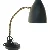 Retro bordlampe med fleksibel arm (str. 50 cm)