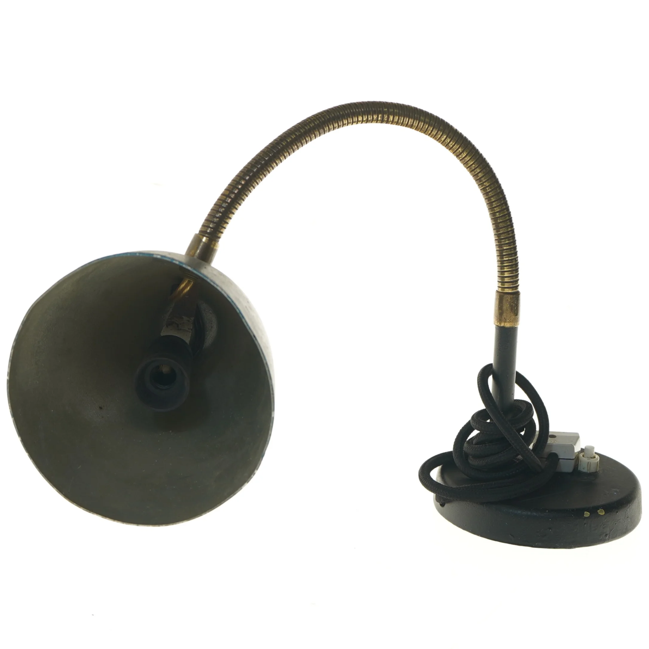 Retro bordlampe med fleksibel arm (str. 50 cm)