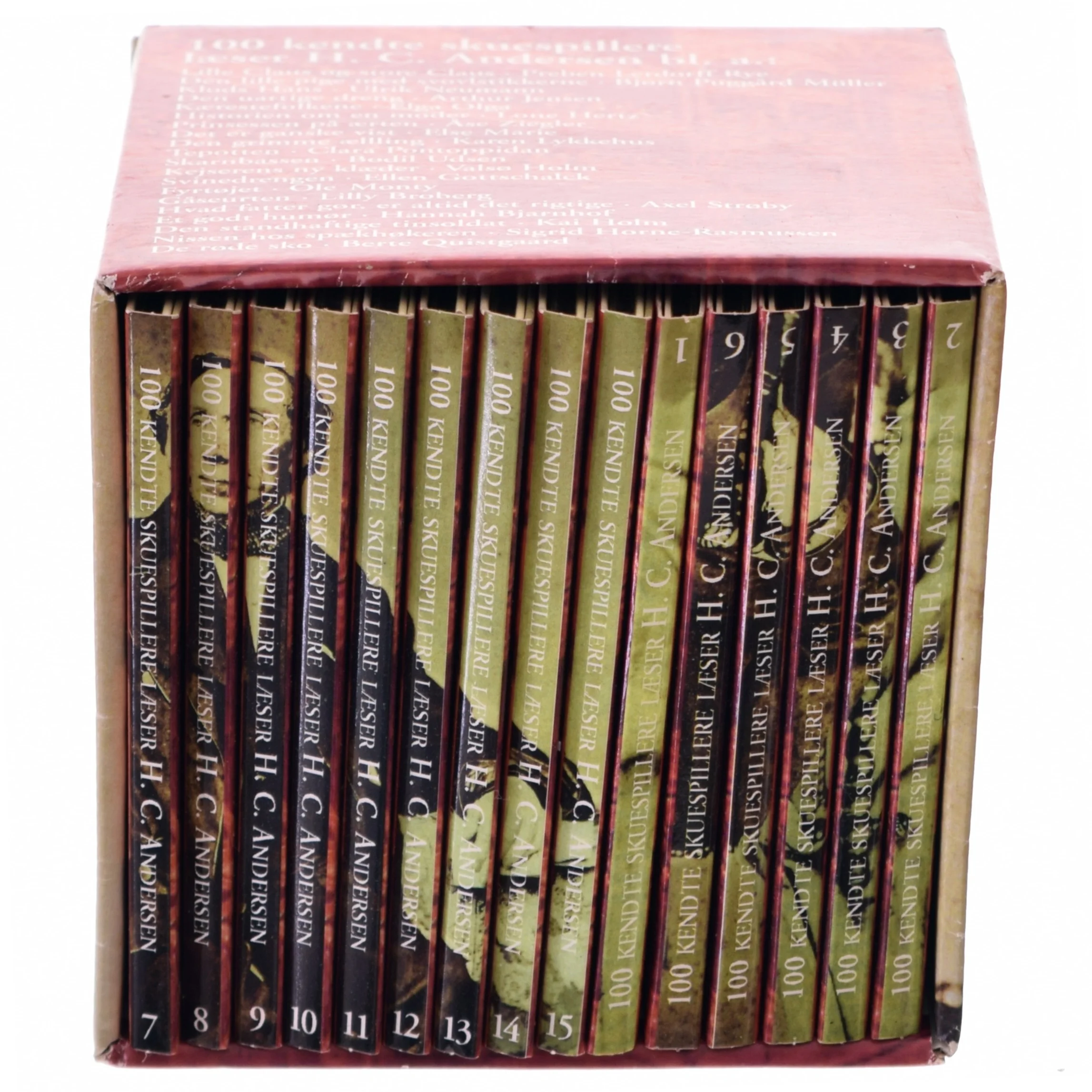 100 kendte skuespillere læser H.C. Andersen med Preben Lerdorff Rye (DVD)