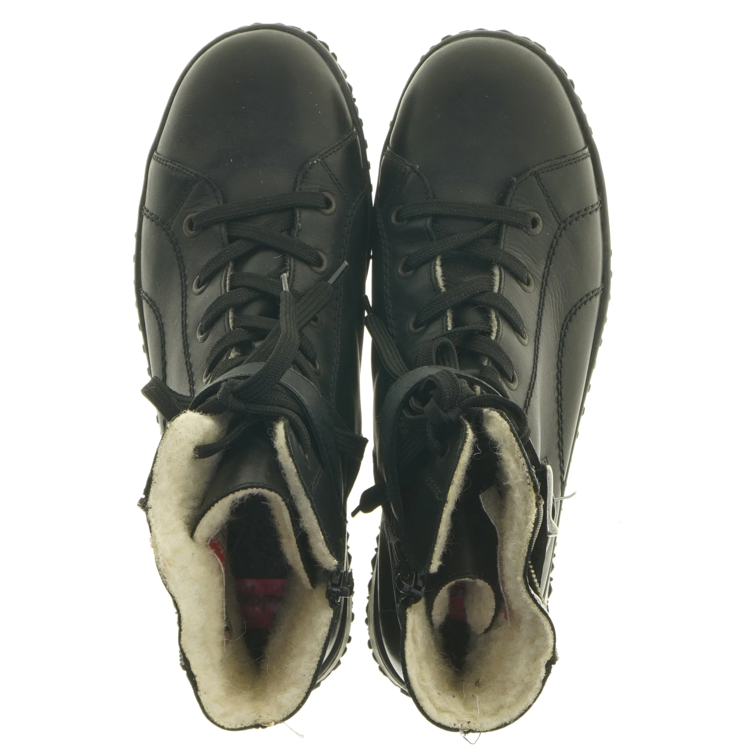 Sort støvle, størrelse 40 fra Rieker (str. 40 )