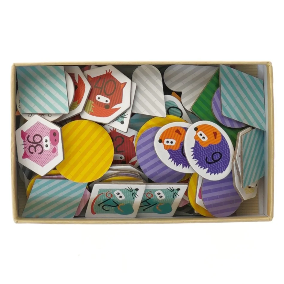 Multiplikation memo spil fra Barbo Toys (str. 17,5x11 cm)