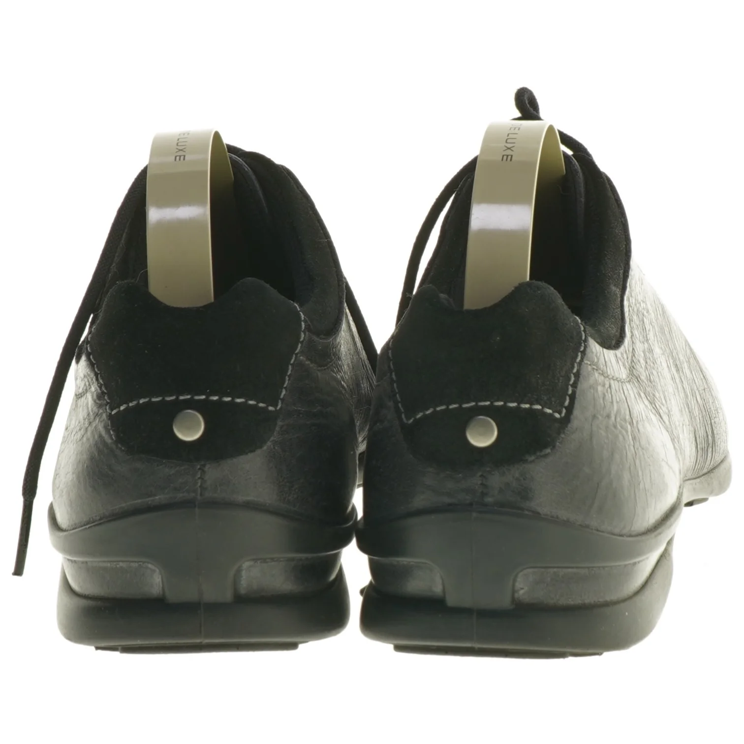 Sort lædersko fra Ecco (str. 40 )