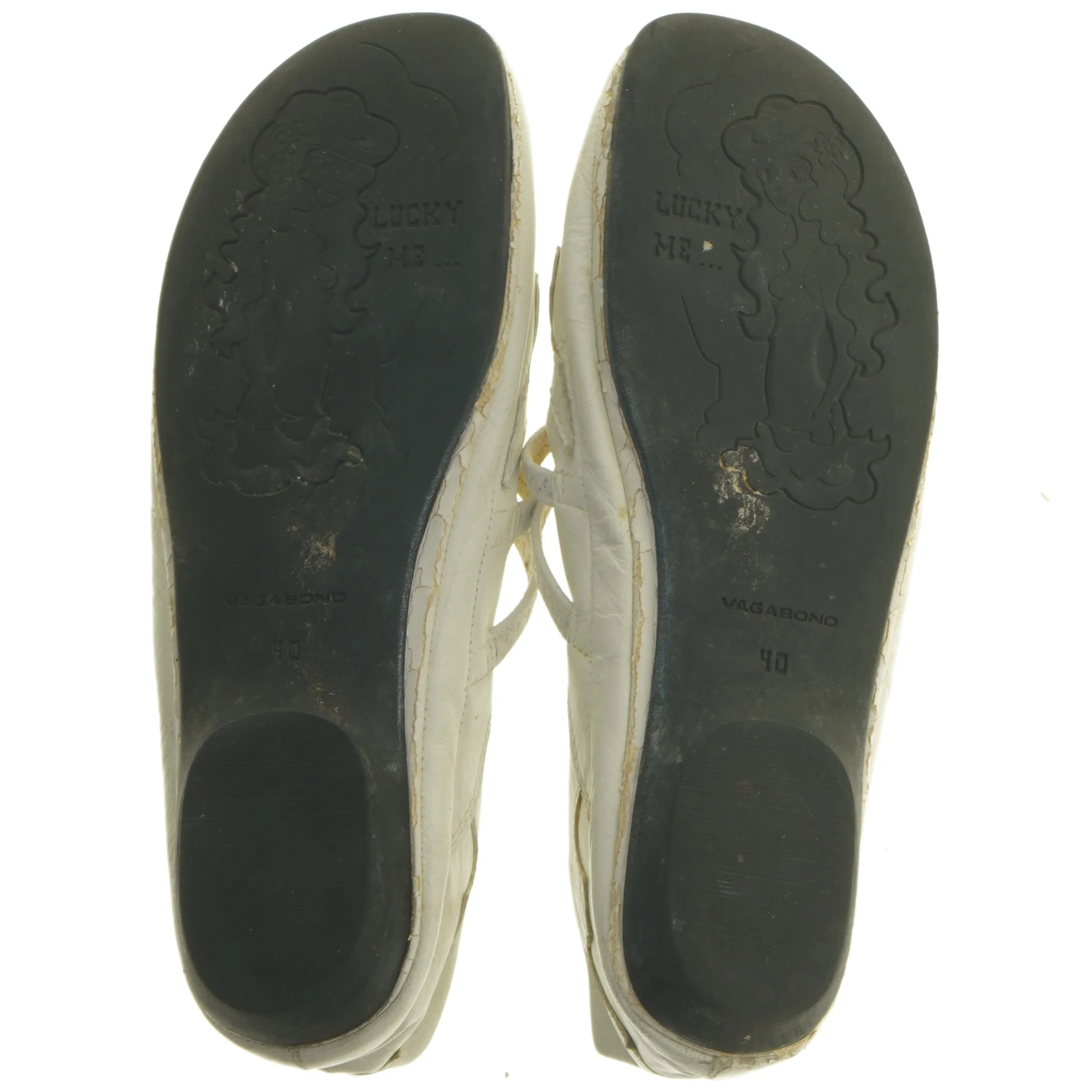 Flade sko med stropper, str. 40 fra Vagabond (str. 40 )