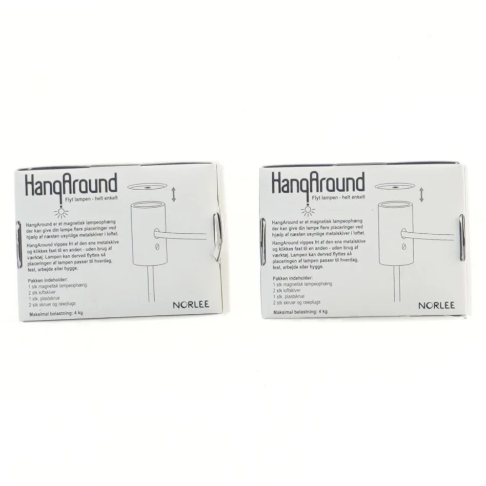 Magnetisk lampeophæng fra Norlee (str. 8x6 cm)