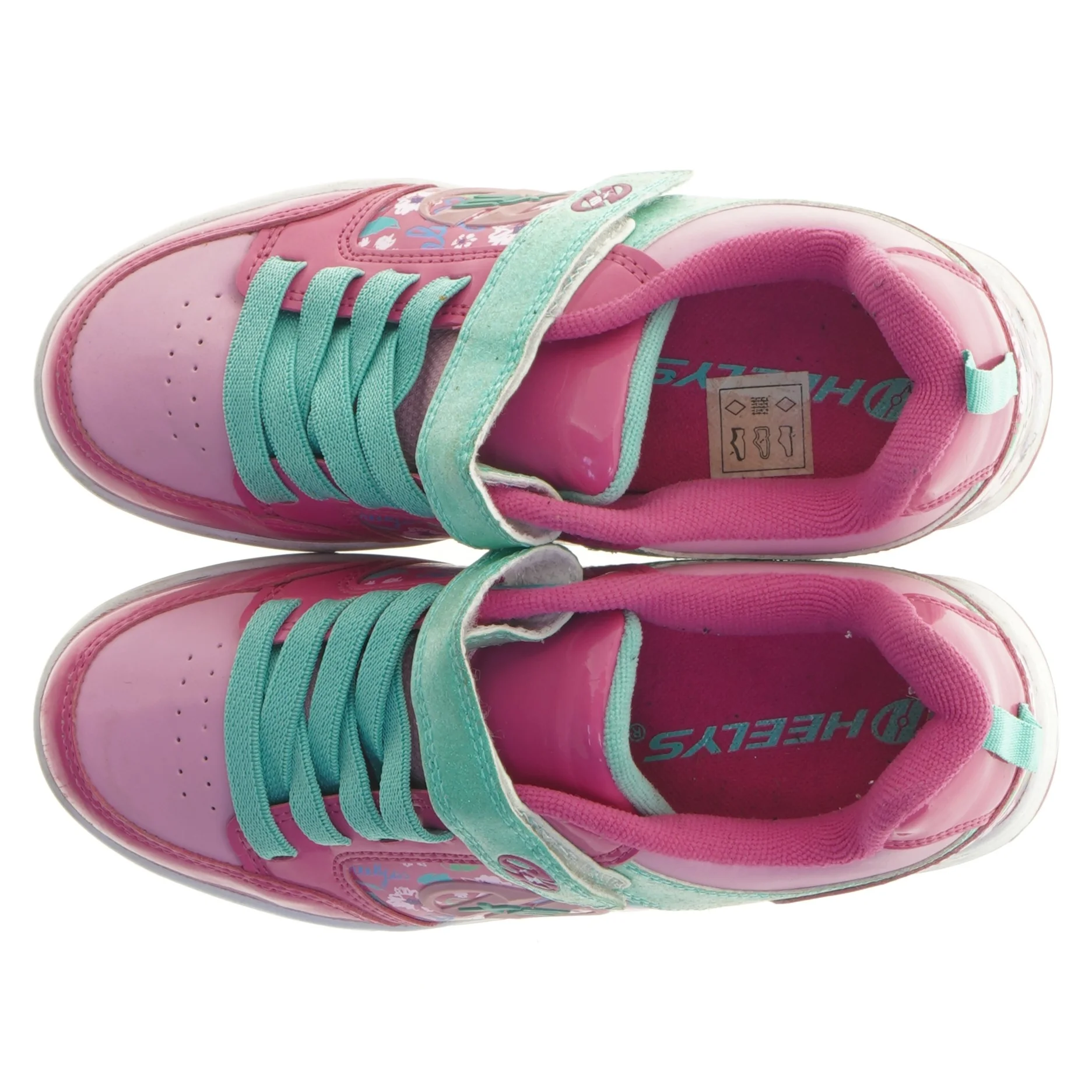 Brugte børnesko med hjul fra Heelys (str. 35)