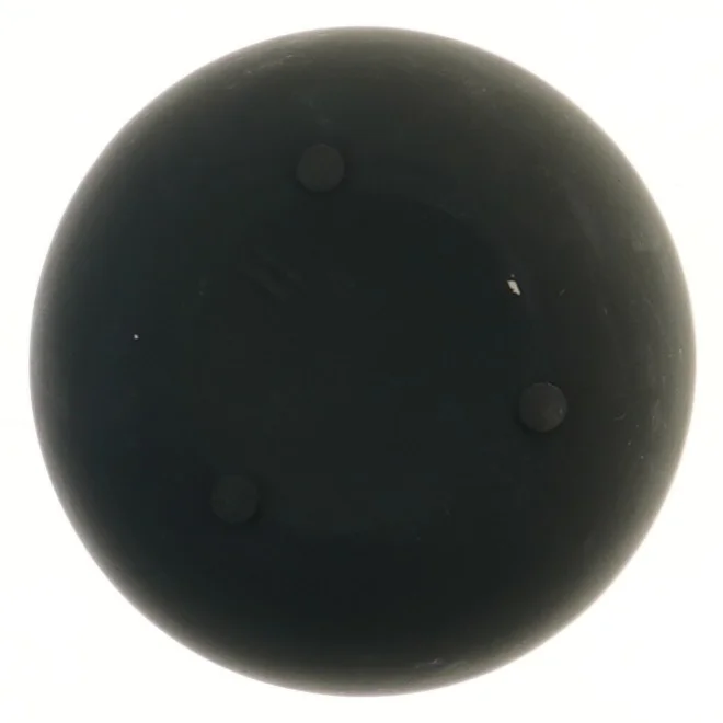 Sort dekorativ vase (str. 16 cm)