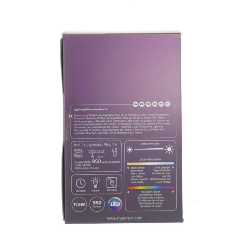 Philips Hue Lightstrip Plus-forlængelse fra Philips (str. 14x9 cm)