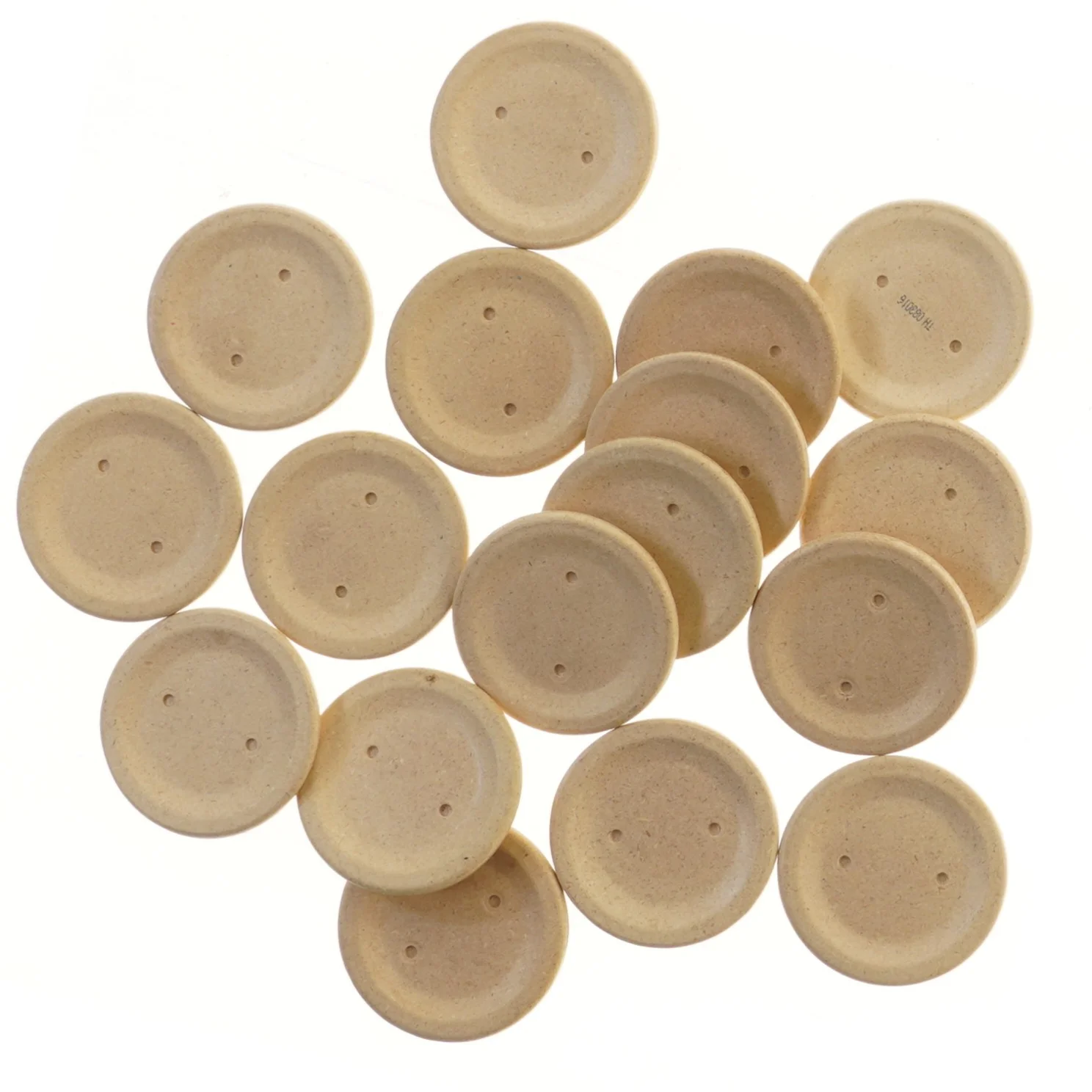 Træknapper med ansigter fra PlanToys (str. Ø 6,5 cm)