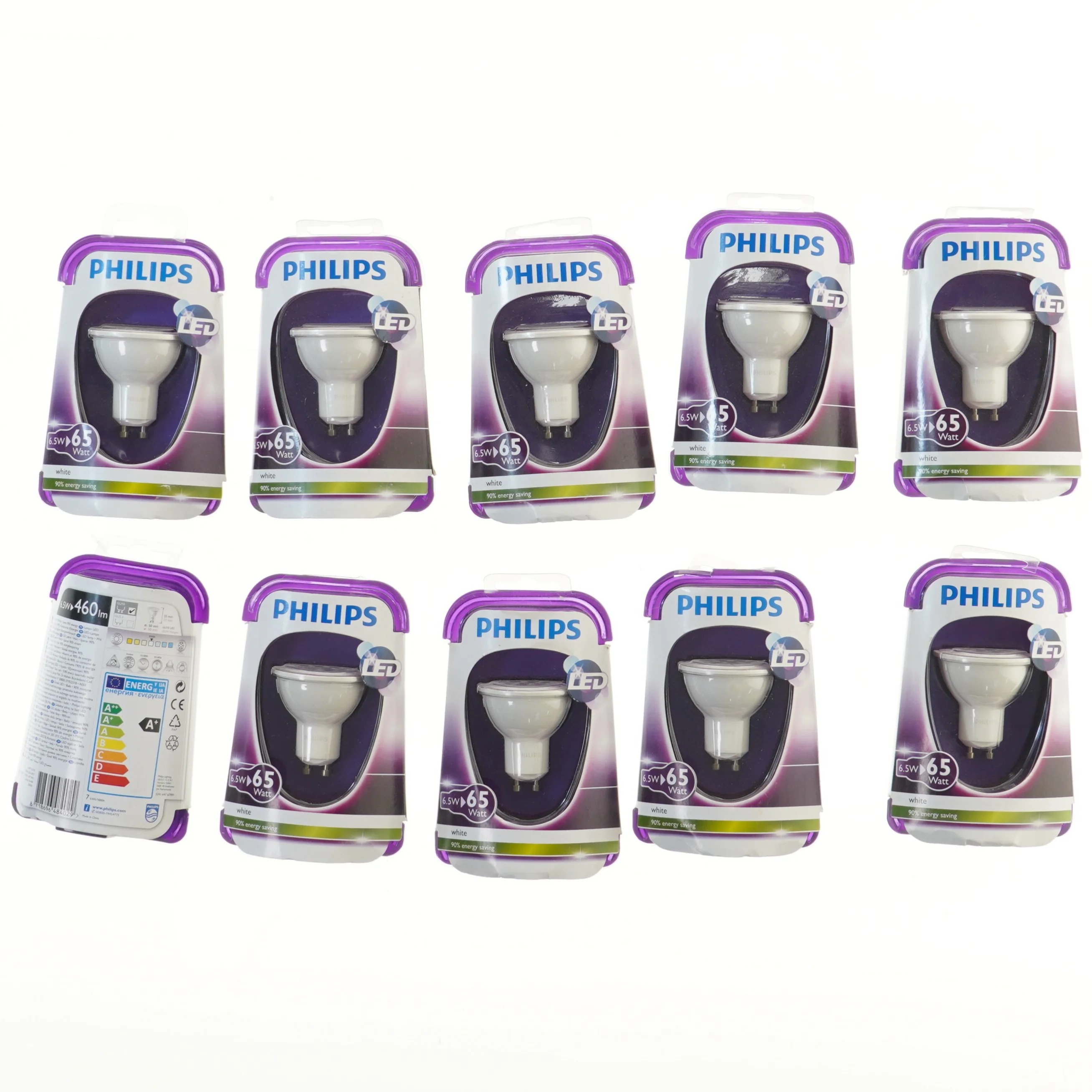 Philips LED-pærer (10 stk) fra Philips (str. 10 stk cm)