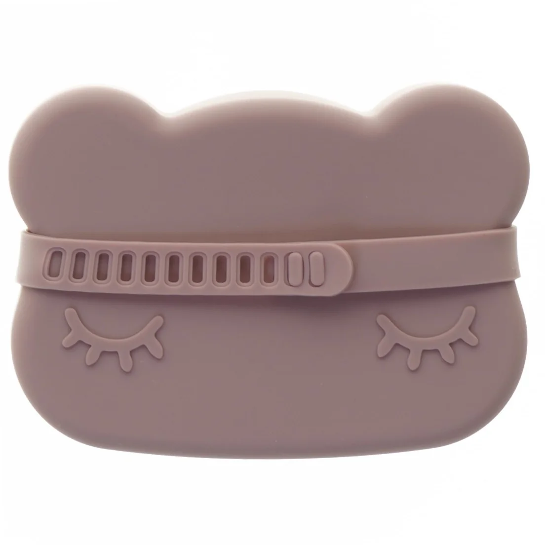 Silikone snack skål og tallerken (str. 14 x 10 cm)