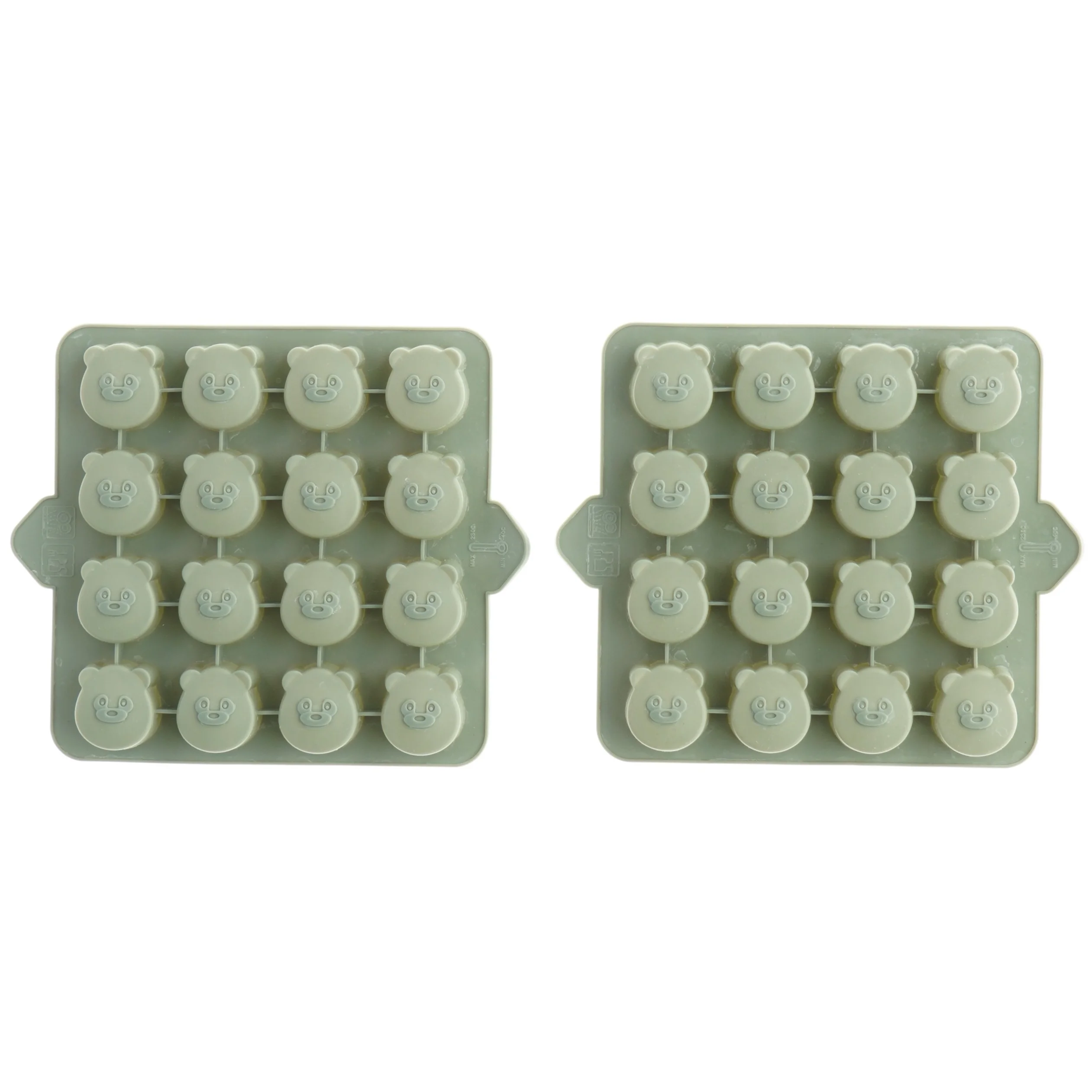Isterningebakker med bamseform fra Nuuroo (str. 15 x 15 cm)