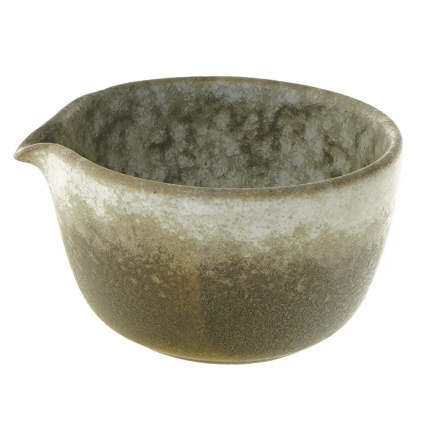 Keramisk sk&aring;l med h&aelig;ldetud (str. &Oslash; 11 cm)