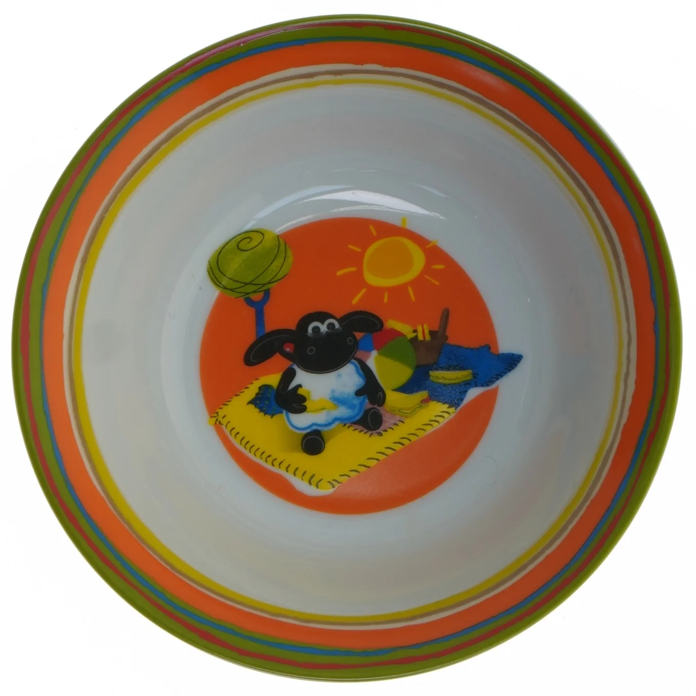 Børneskål og tallerken (str. Ø 19 cm)