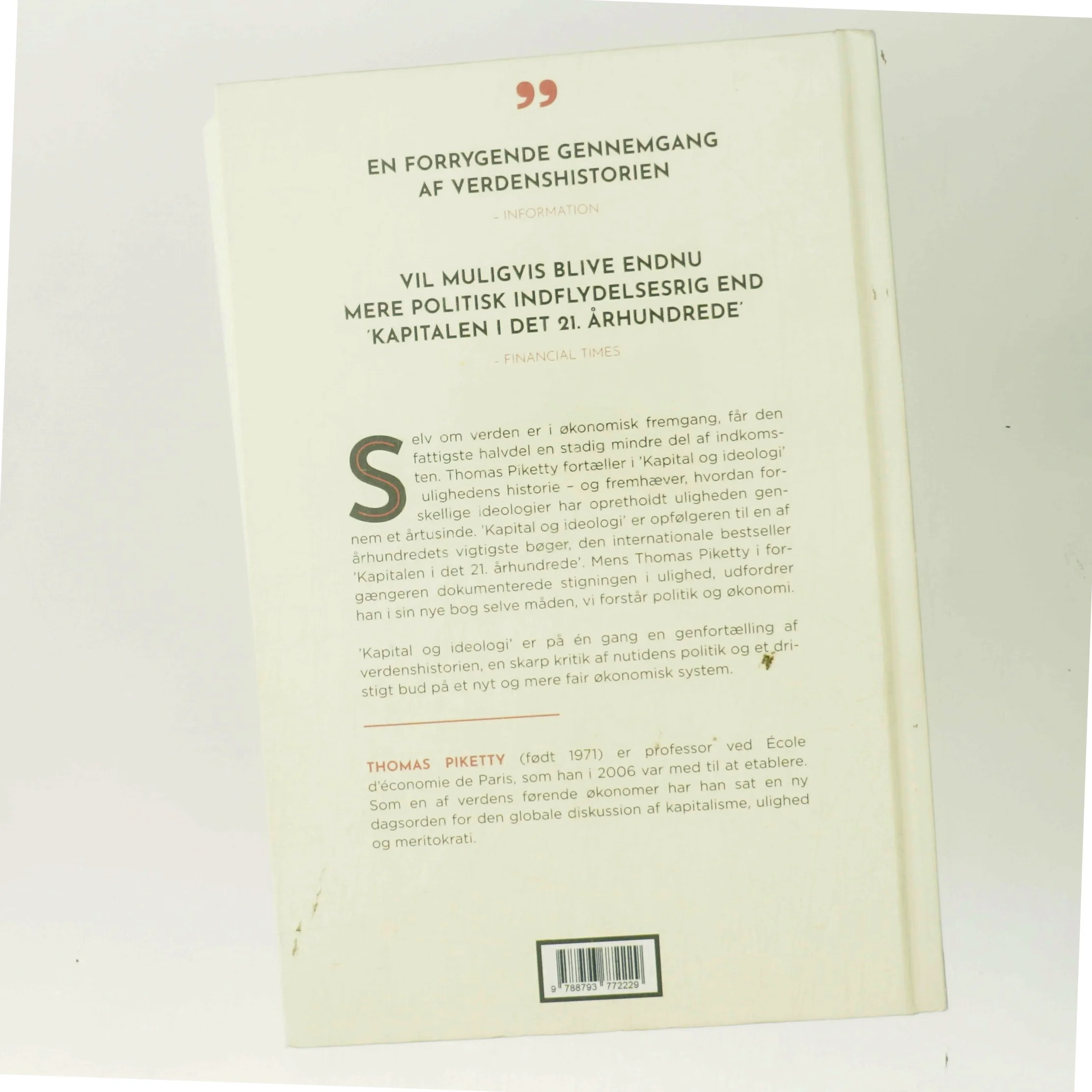 Kapital og ideologi af Thomas Piketty (Bog)