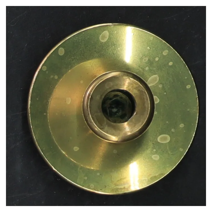 Messinglysestager (str. 6. cm. 2 styk)