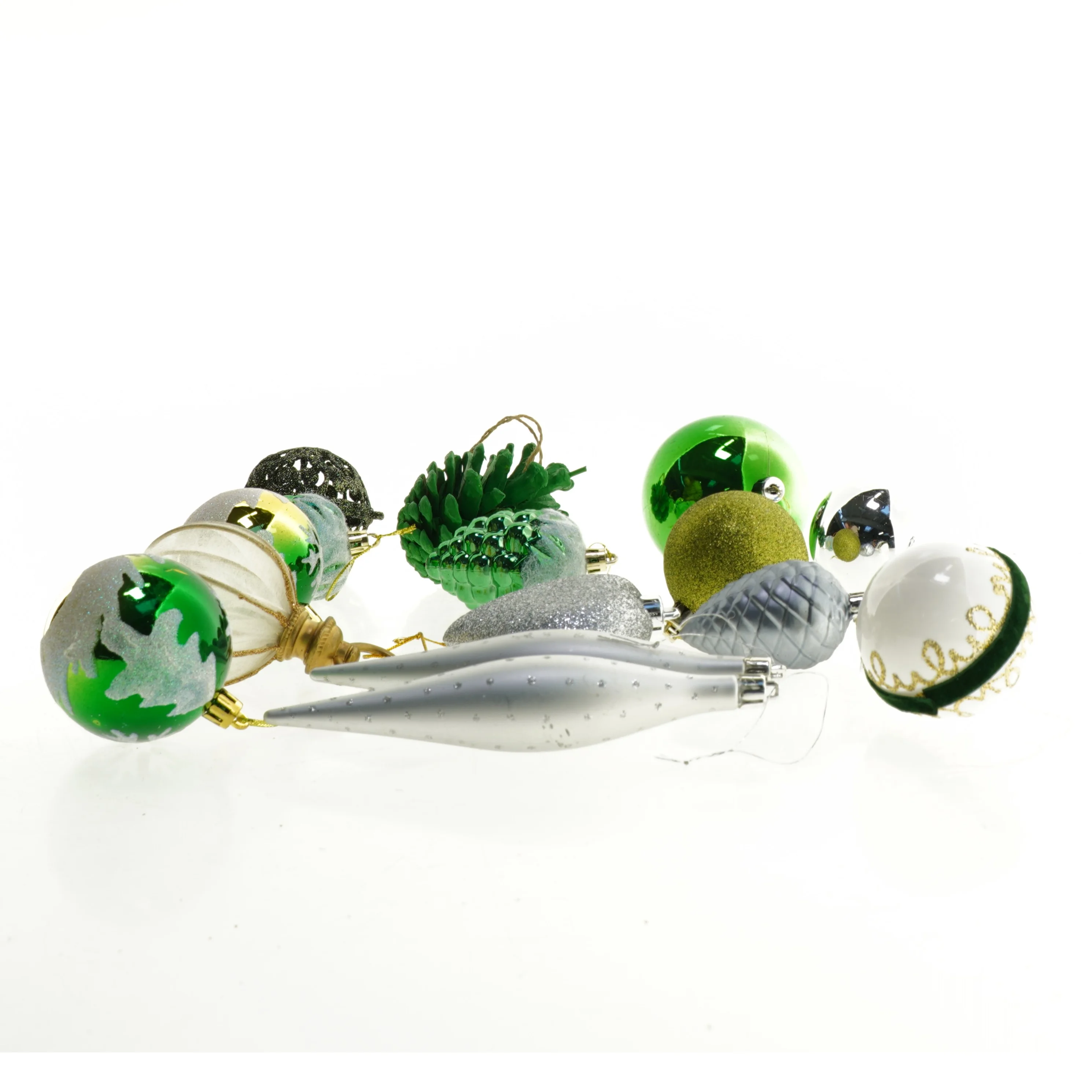 15 stk Julepynt (str. Blandede størrelser)