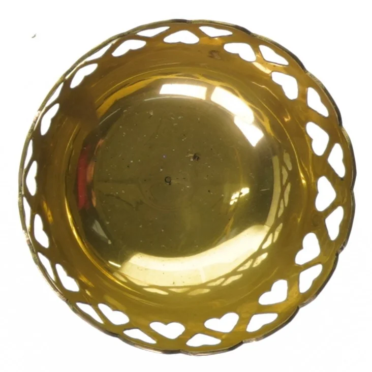 Metal skål (str. 13 x 5 cm)