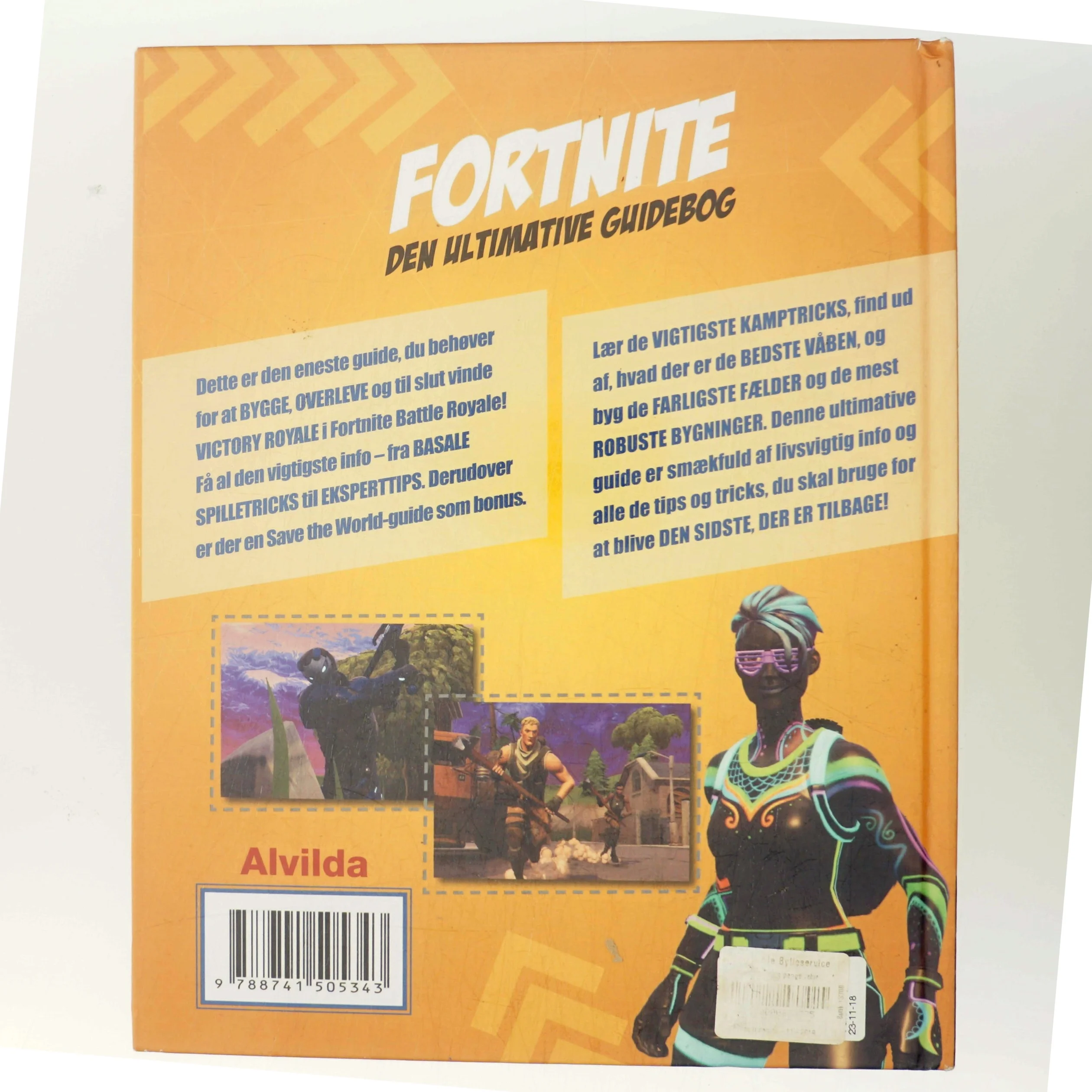 Fortnite : den ultimative guidebog : uofficiel og uafhængig af Kevin Pettman (Bog)