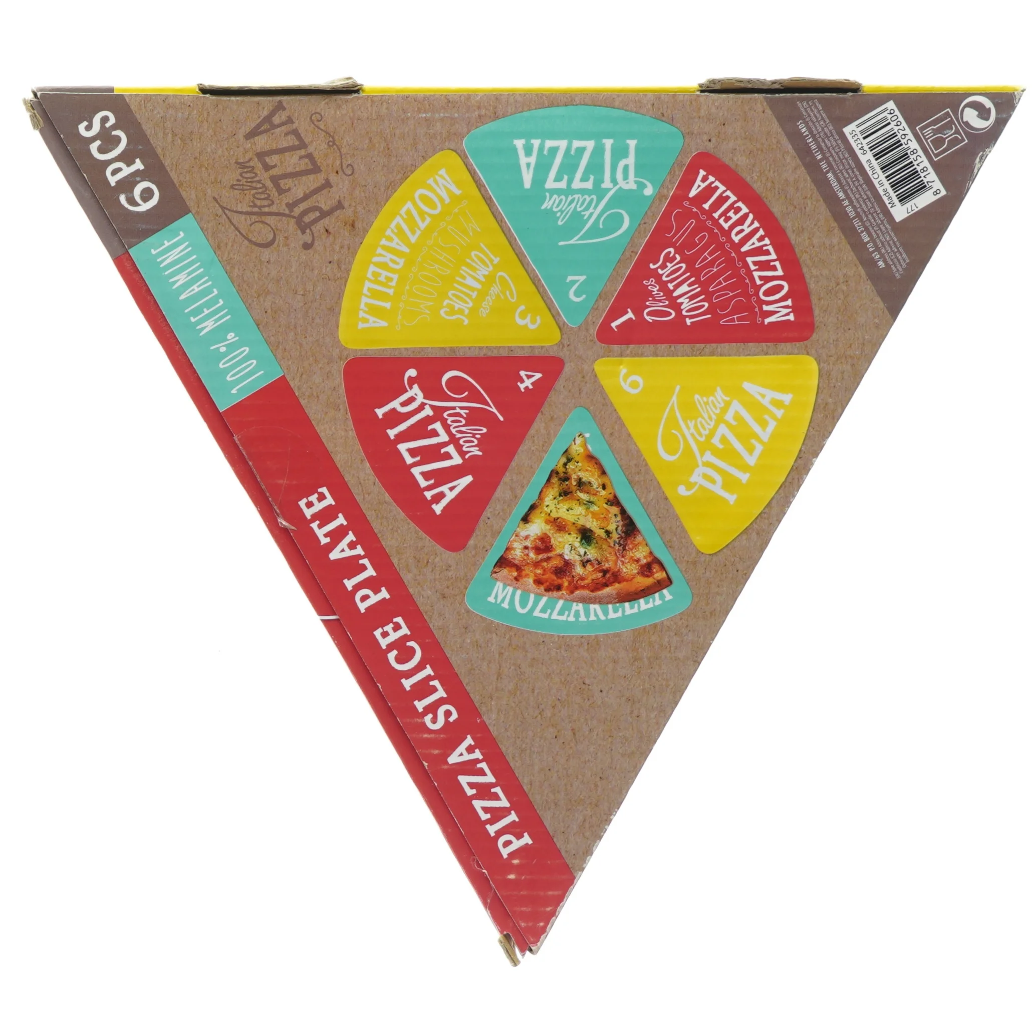 nye Pizza slice plate (str. 23 x 22cm)