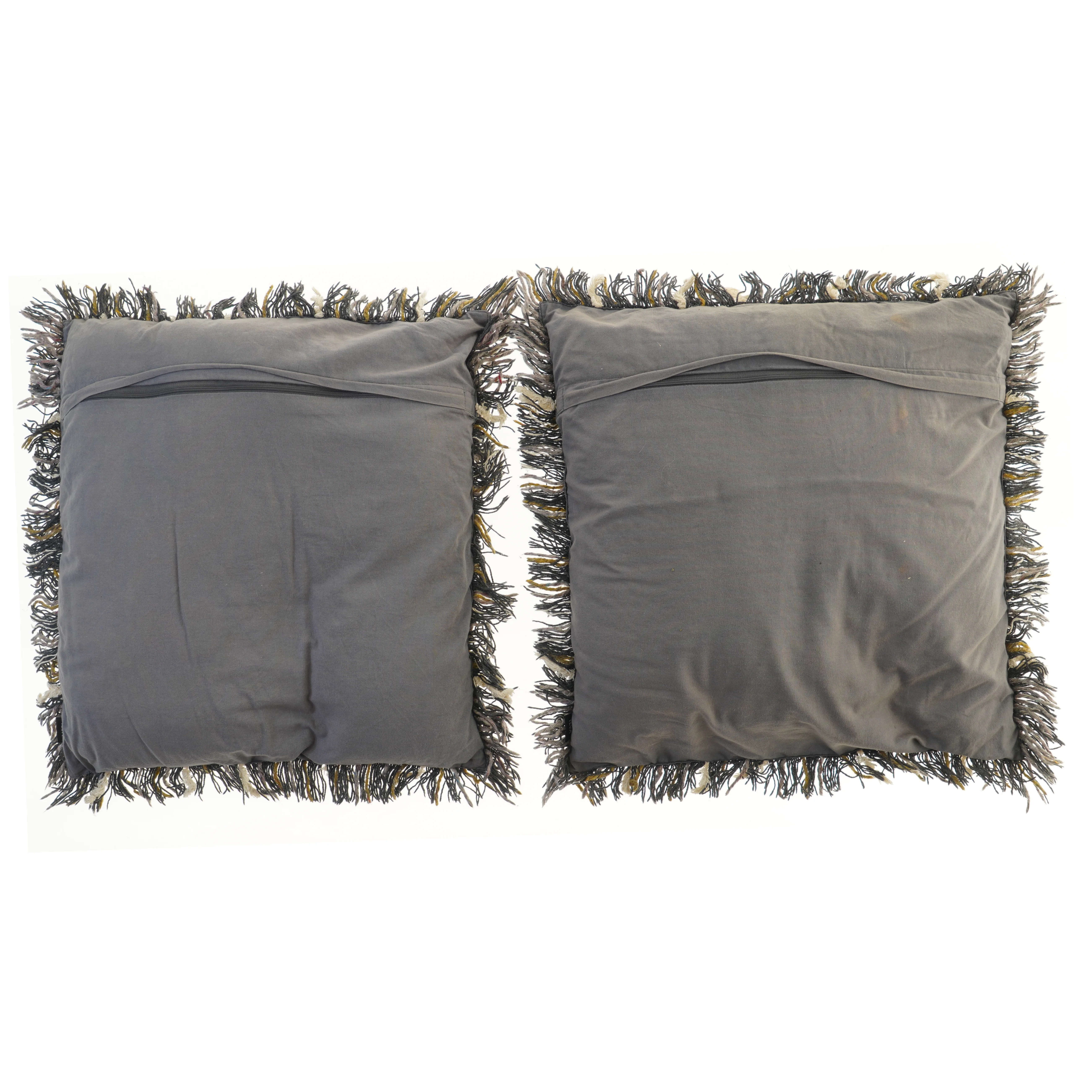 Sæt af puder fra Ilva, ternede kvadratiske puder (str. 46x50 cm)