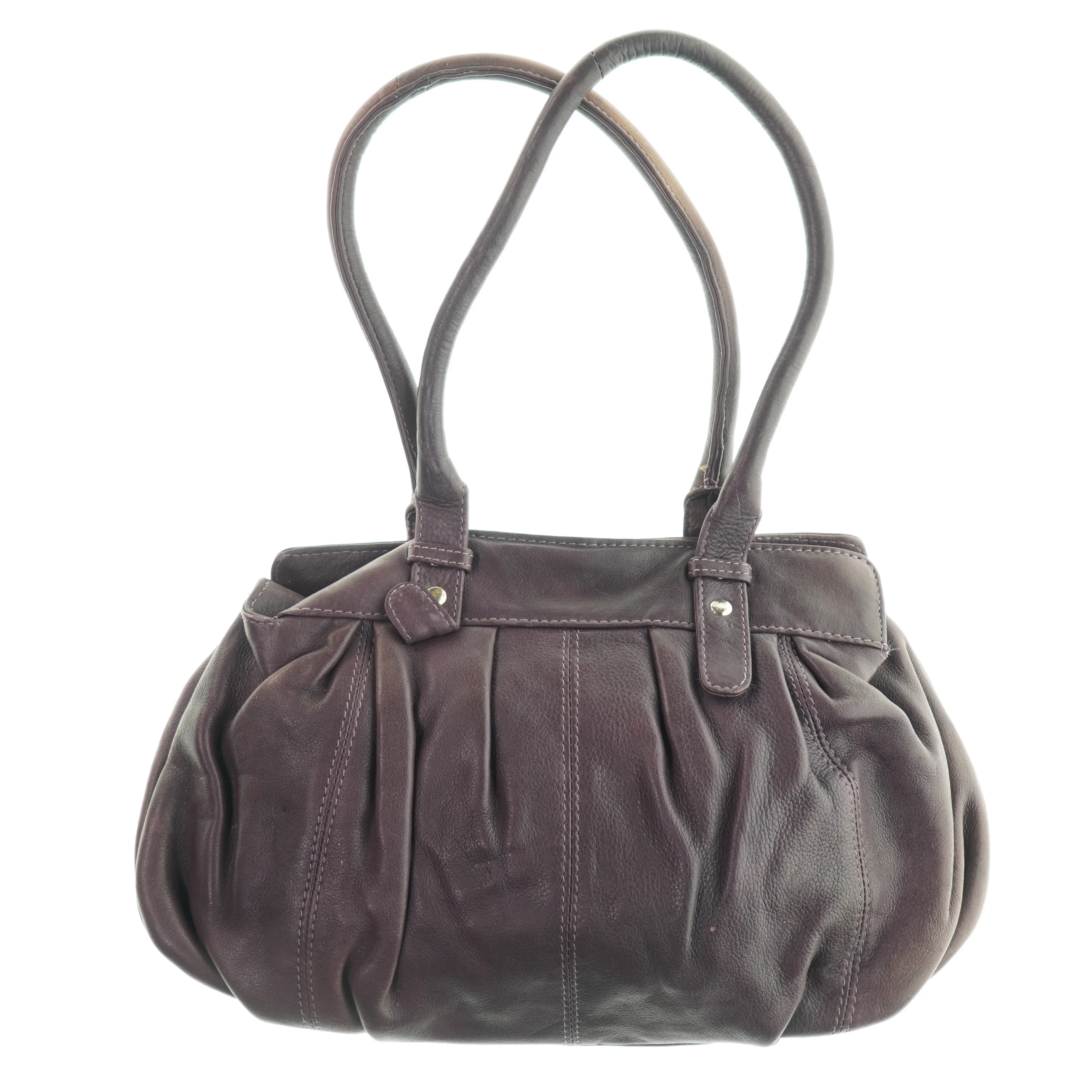 Taske i boho stil, retro skind (str. 35 x 20cm)