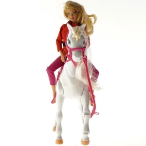 Barbie og hest fra Barbie (str. 29 x 20 cm 30 cm)