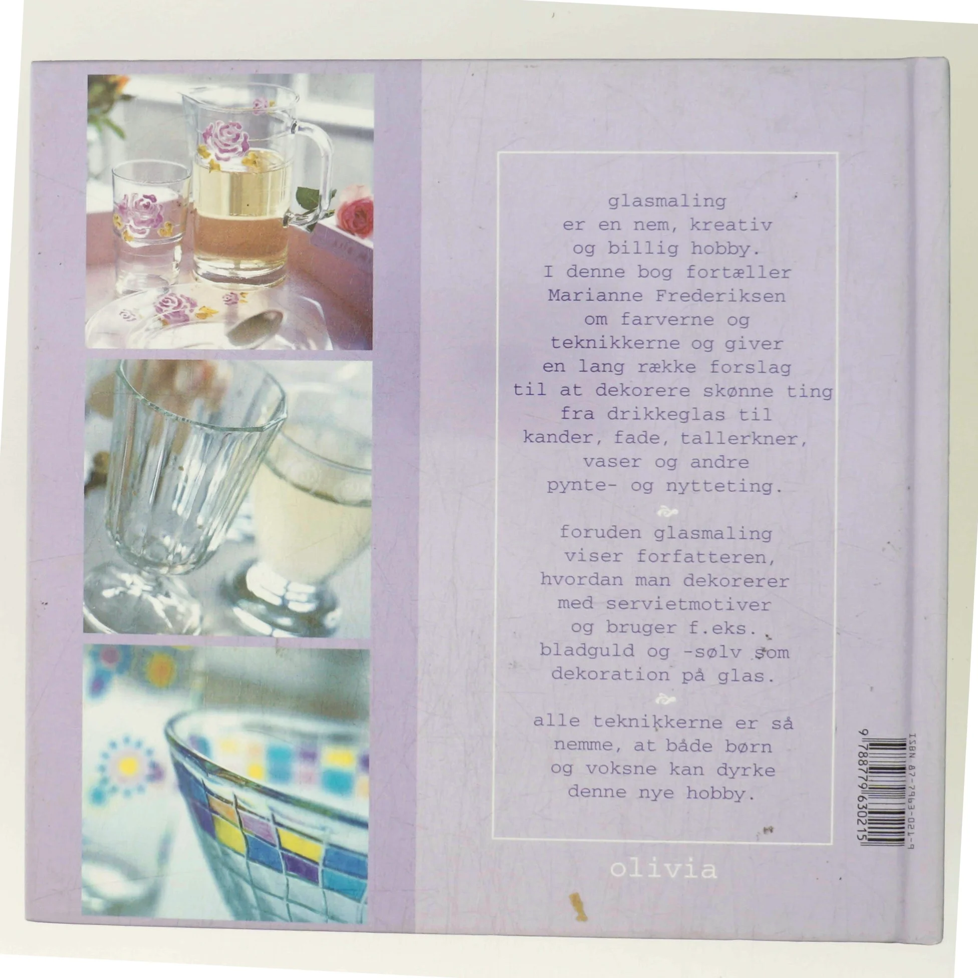 Glasmaling af Marianne Frederiksen (f. 1965-01-27) (Bog)