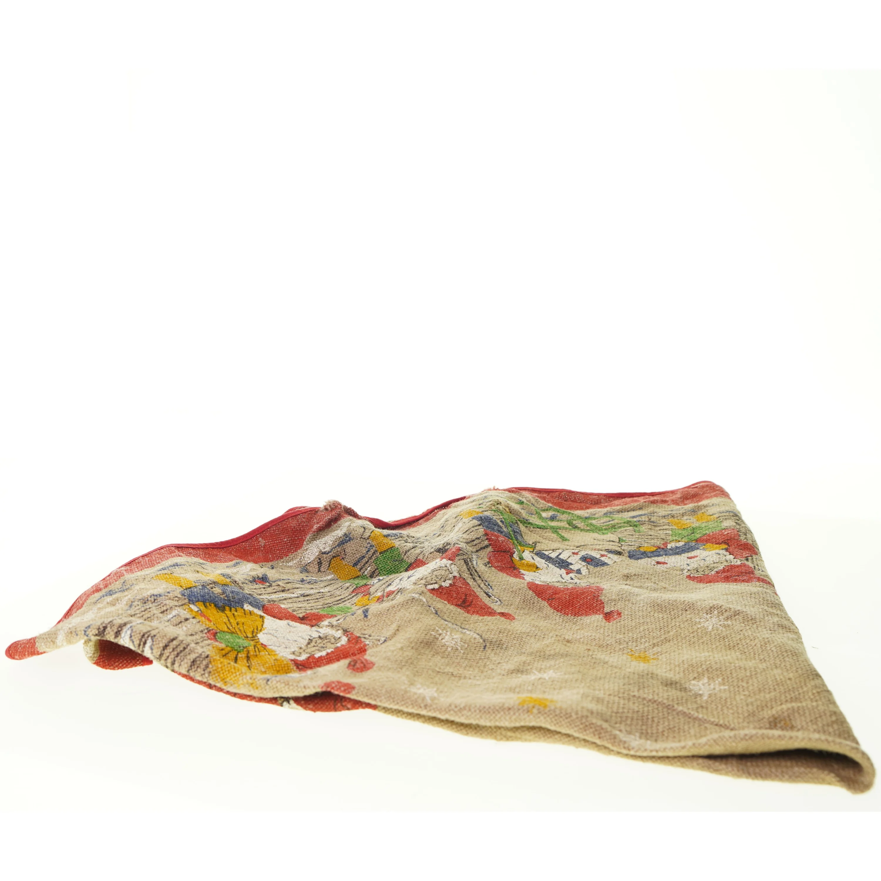 vintage Juletræs tæppe (str. 100 cm)