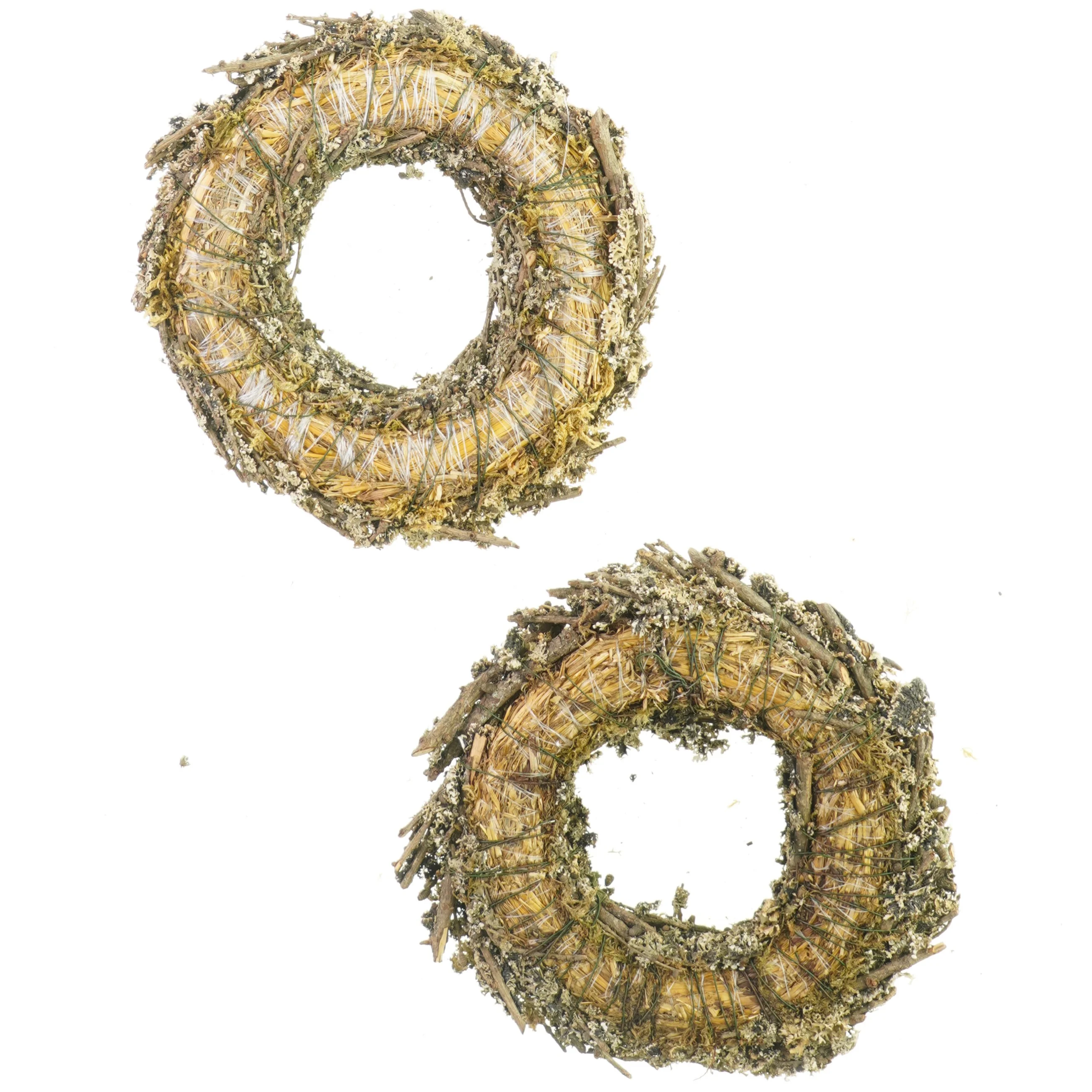 Kranse i lav fra Claus Dahlby til julepynt (str. 25 cm)