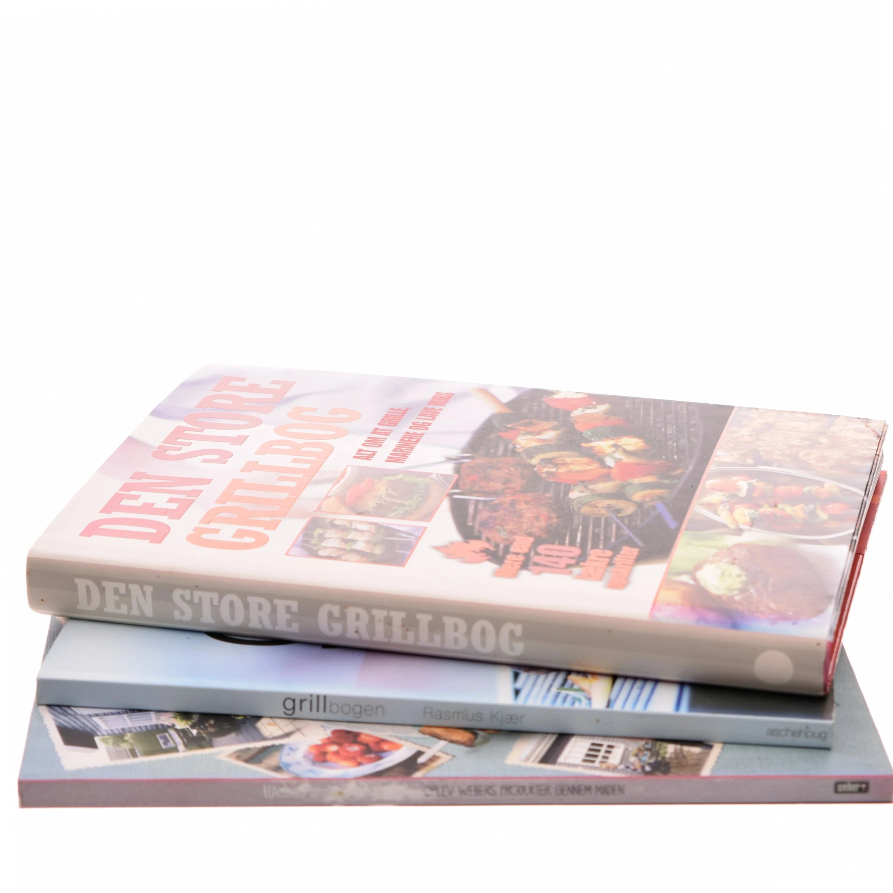 3 grillbøger Den Store Grillbog (Bog)
