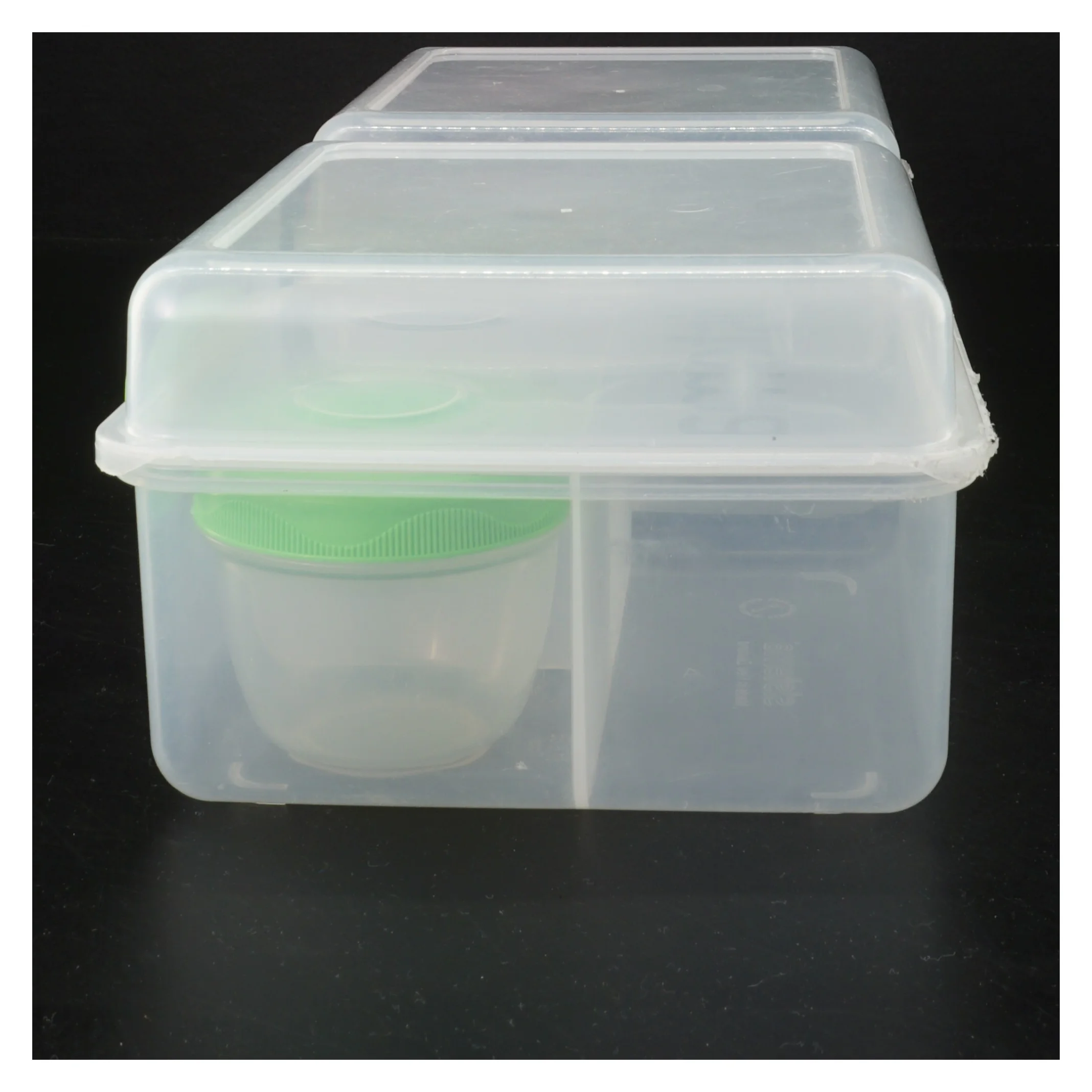 Store madkasser fra Sistema (str. 2 styk, 18x18x10 cm)