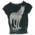 T-Shirt fra me and my Horse (str. 110 cm)