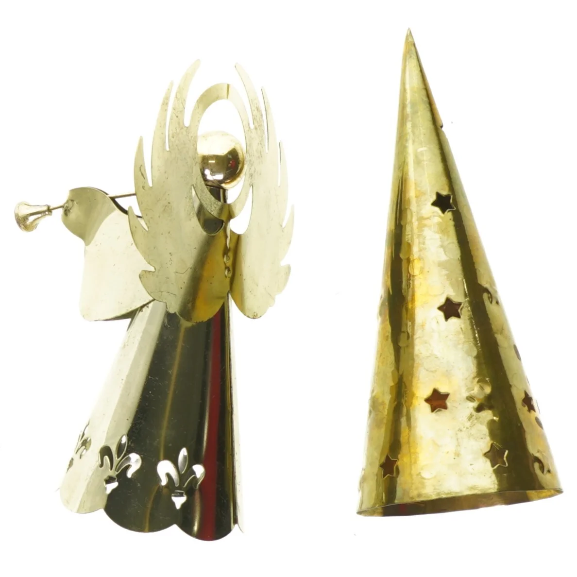 Julepynt, engel (str. 20 x 8 cm)