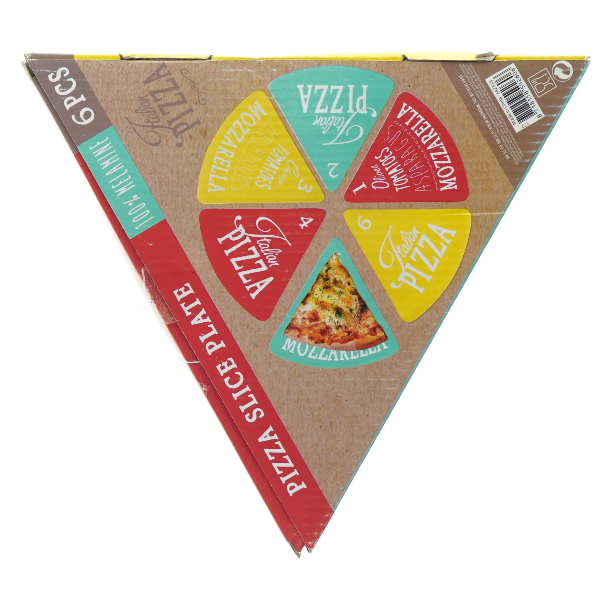 nye pizza slice plate (str. 23 x 22cm)