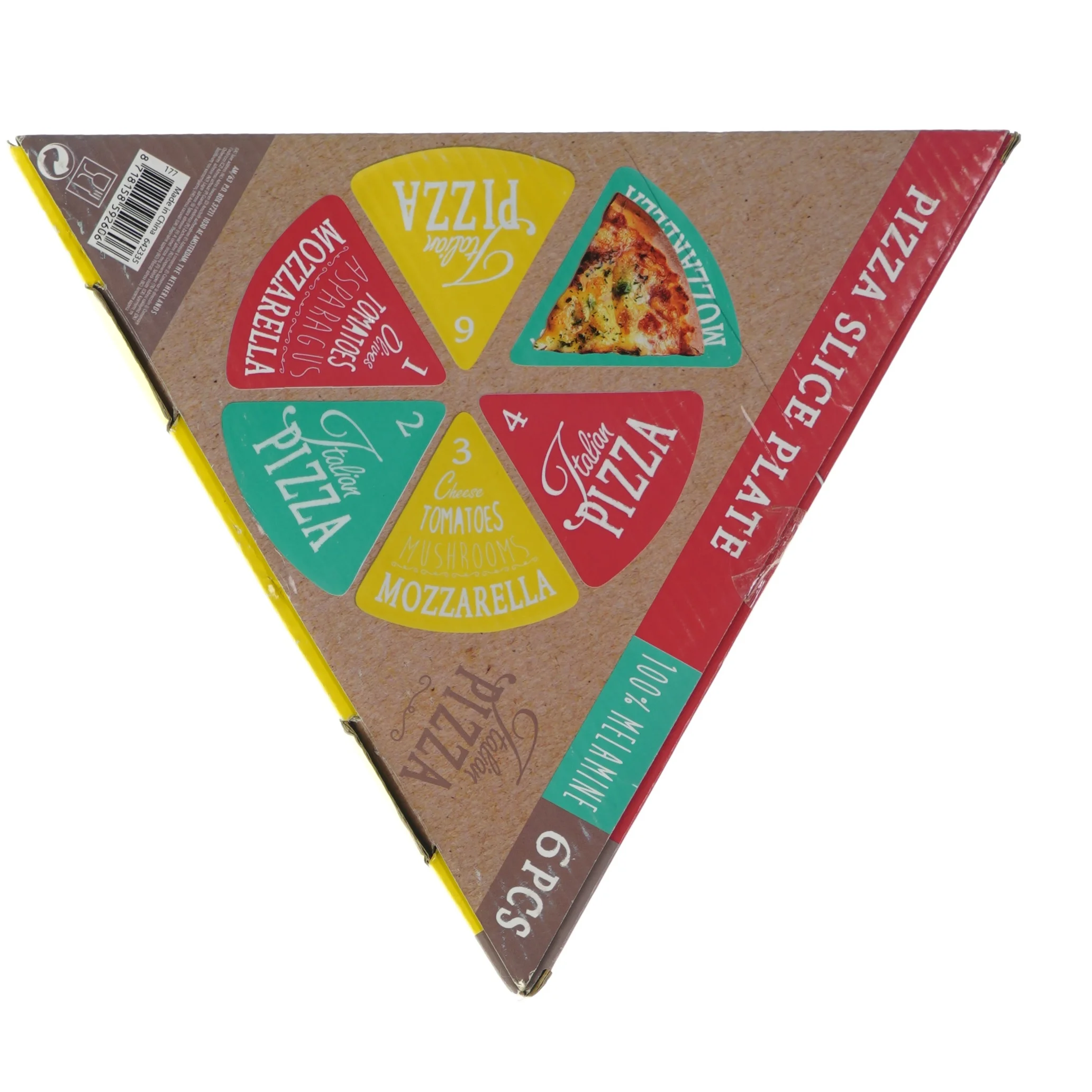 nye Pizza slice plate (str. 23 x 22cm)