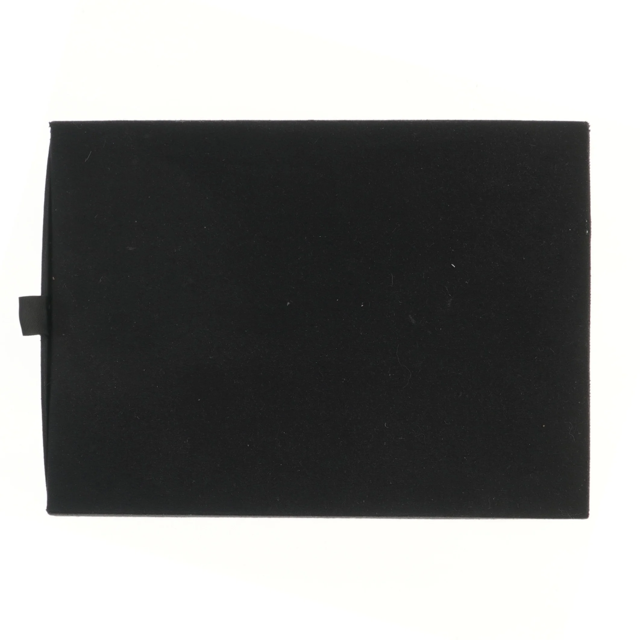 Sort opbevaringsboks med skuffer (str. 34x25 cm)