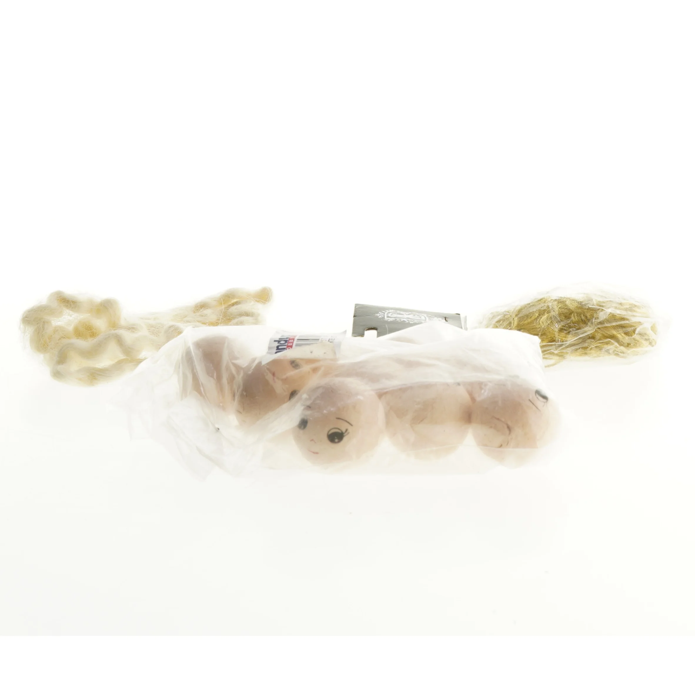 Diverse materialer til at lave fx. engle (str. kugler 3 cm)