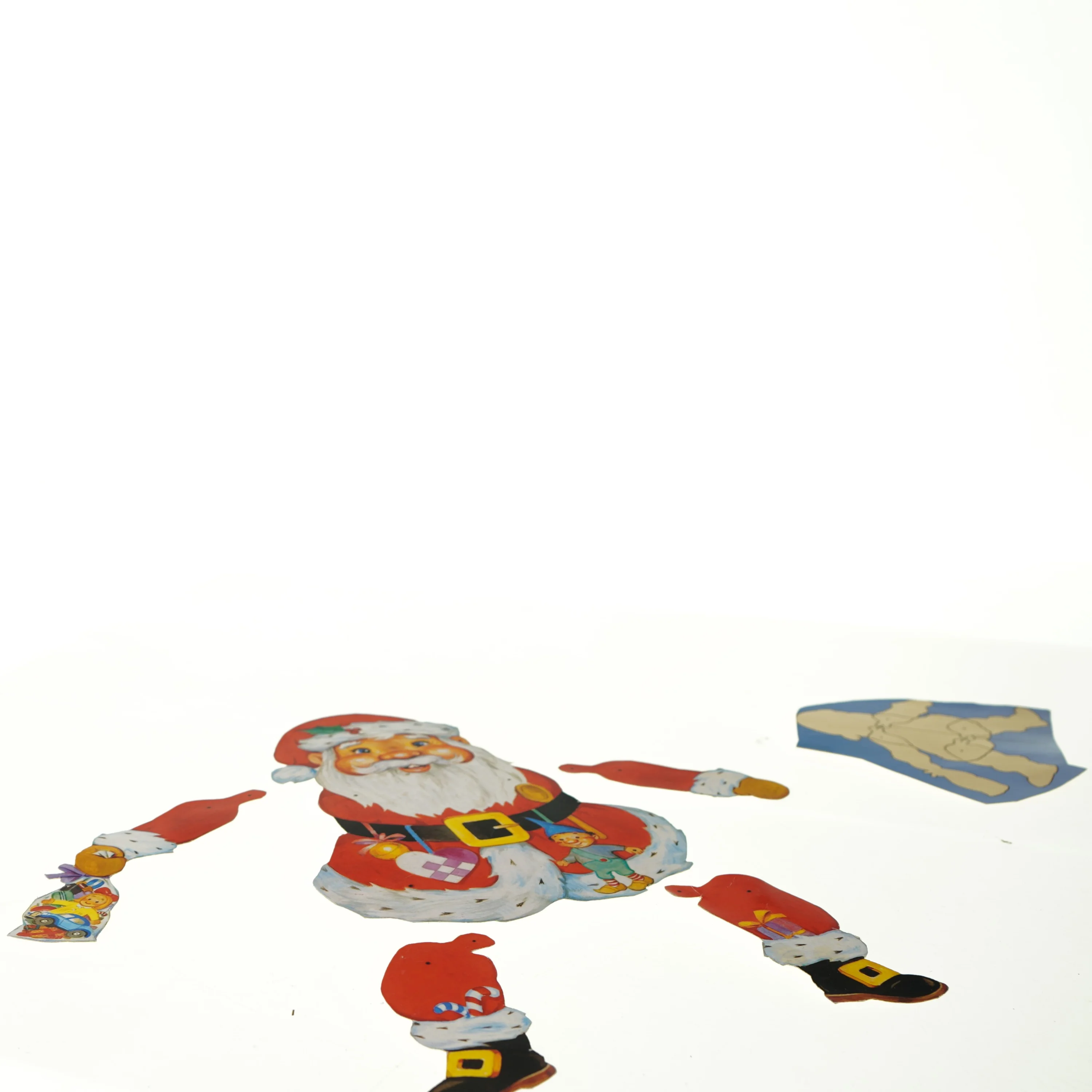 Sprællemand julemand (str. 22 x 15 cm)