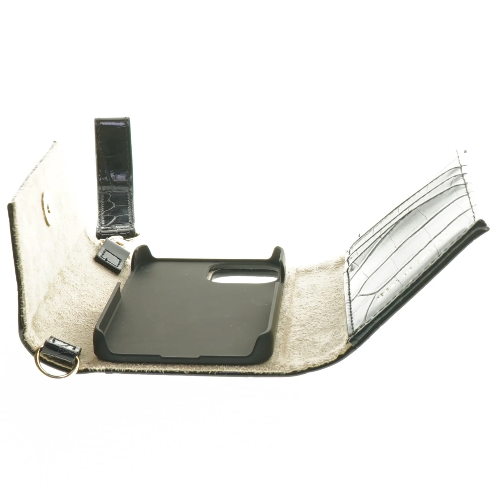 Ideal of Sweden ubrugt Sort pung og mobilcover fra IDEAL OF SWEDEN (str. 14x9 cm)